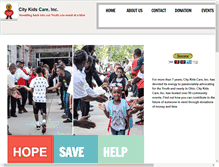 Tablet Screenshot of citykidscare.org